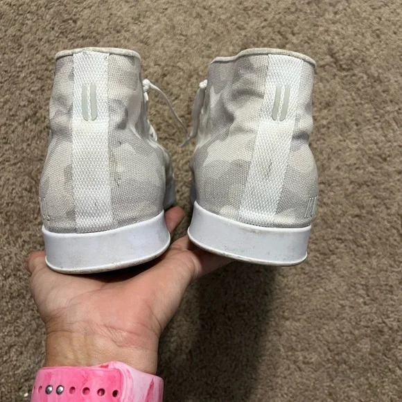 NOBULL White and Gray Athletic Shoes Lightweight Performance - Picture 4 of 7